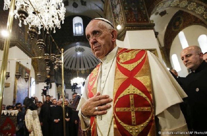 Папа Франциск произнес слово `геноцид`